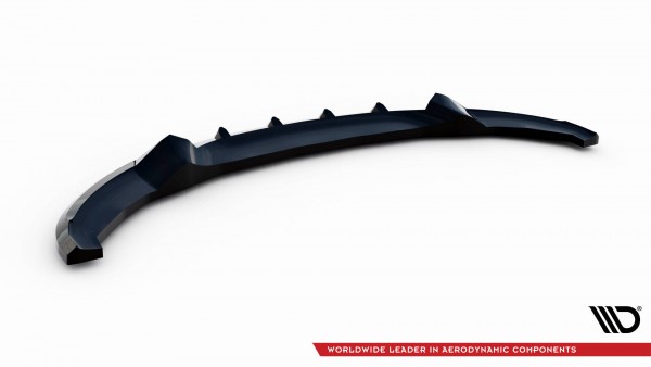Front Ansatz V.1 für BMW 3er GT M-Paket F34 schwarz Hochglanz