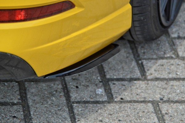 Heckansatz Seitenteile links und rechts aus ABS hochglanz schwarz Audi A3, 8V, S-Line + S3, Limousin