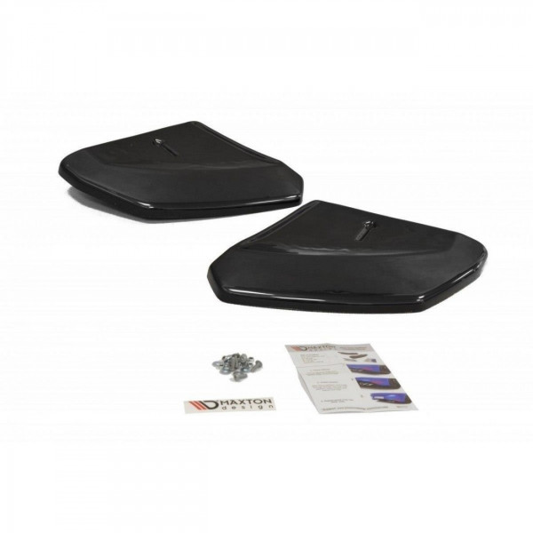 Heck Ansatz Flaps Diffusor für Audi R8 Mk.2 schwarz Hochglanz