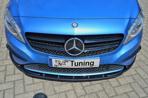 CUP Frontspoilerlippe aus ABS hochglanz schwarz Mercedes Benz CLA 45AMG, C117 / 245G Bj.:2012-2015