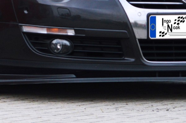 Cup Frontspoilerlippe aus ABS hochglanz schwarz VW Passat 3C, B6 Bj.: 2005-2010 Limousine + Variant