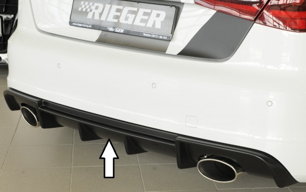 Rieger Heckeinsatz Audi A3 S3 (8V) 5-tür. (Sportback 8VA)