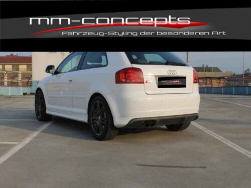 Schrägheck  Seitenschweller Schweller Spoiler S3 S-Line Look Audi A3 8V 3-Tür