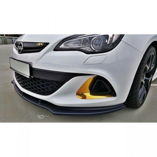 Front Ansatz für OPEL ASTRA J OPC / VXR v.1 schwarz Hochglanz