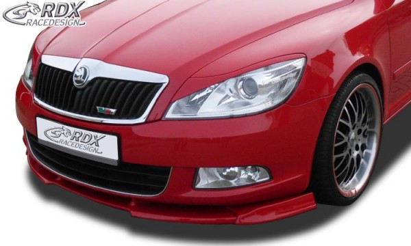 RDX Frontspoiler VARIO-X für SKODA Octavia 2 Facelift Typ 1Z 2008+ (nicht RS) Frontlippe Front Ansat