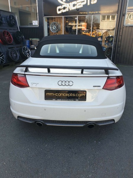 Heckspoiler Spoiler für Audi TT 8S Heckflügel Dachspoiler TTS TT RS Competition