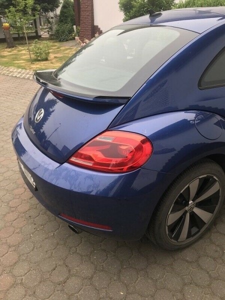 Heckspoiler für VW Beetle 5c ab Bj 2011 Heckflügel Cup Diffusor Schwert Ansatz