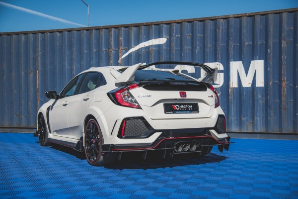 Robuste Racing Diffusor Heck Ansatz für Honda Civic X Type R