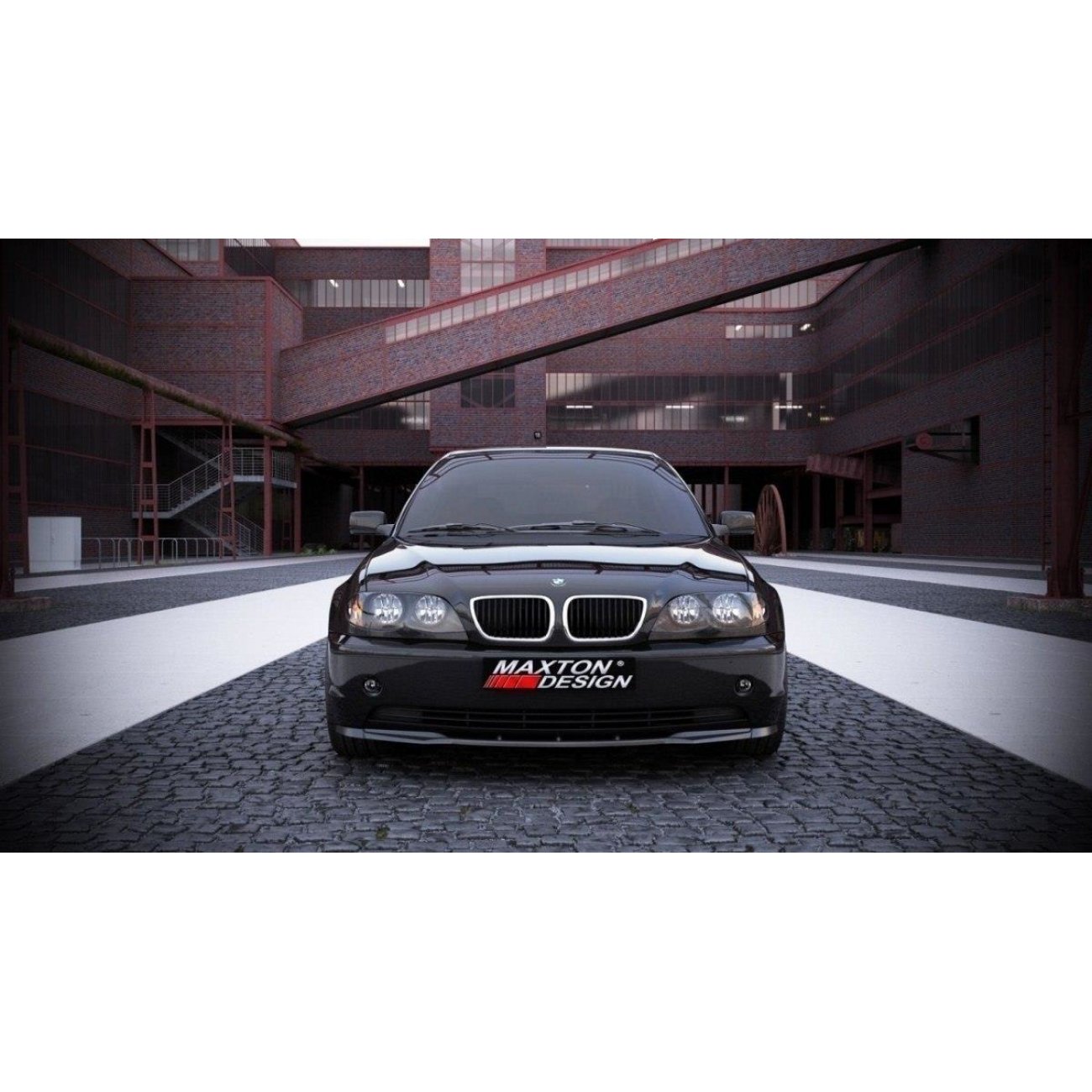 Front Ansatz passend für BMW 3er E46 LIMOUSINE Facelift schwarz Hochglanz  günstig im Online-Shop von MM-Concetps kaufen