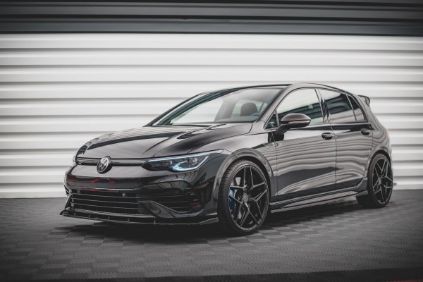 Seitenschweller Ansatz für V.2 für Volkswagen Golf R Mk8 Carbon Look
