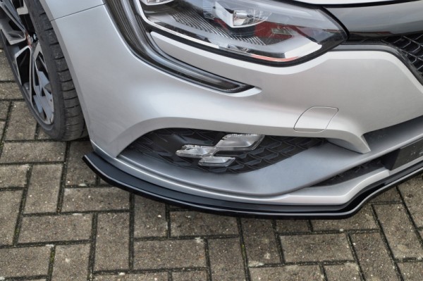 Cup Frontspoilerlippe aus ABS hochglanz schwarz Renault Megane 4 RS ab Bj.: 2018- passend für Faceli