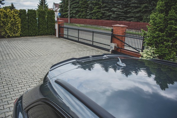 Spoiler CAP für Audi S6 / A6 S-Line C7 Avant schwarz Hochglanz