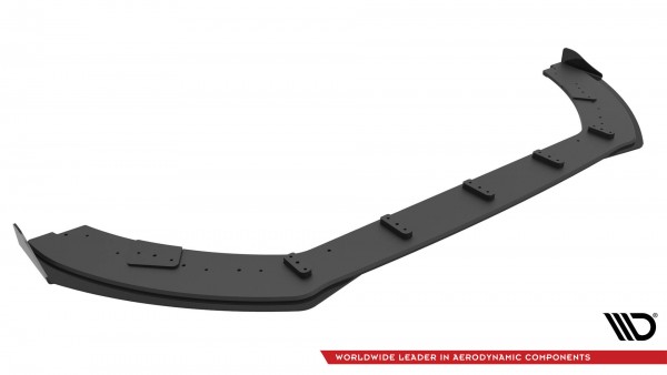 Street Pro Front Ansatz für +Flaps für + Flaps Ford Fiesta ST Mk8 Facelift schwarz Hochglanz