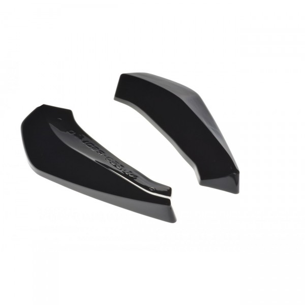 Heck Ansatz Flaps Diffusor für NISSAN 350Z schwarz Hochglanz