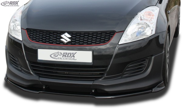 RDX Frontspoiler VARIO-X für NISSAN Swift FZ/NZ 2010-2013 (für Fzg. mit JDM/GT-Frontspoilerecken) Fr