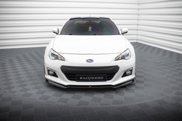 Front Ansatz V.2 für Subaru BRZ Mk1 schwarz Hochglanz