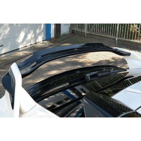 OBERER Spoiler CAP V.2 für HONDA CIVIC X TYPE R schwarz Hochglanz