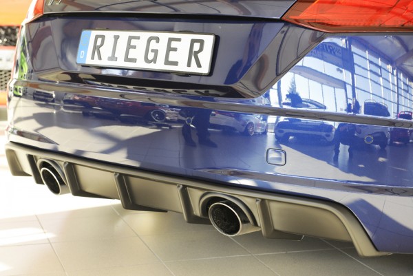 Rieger Heckeinsatz Audi TT (8J-FV/8S)