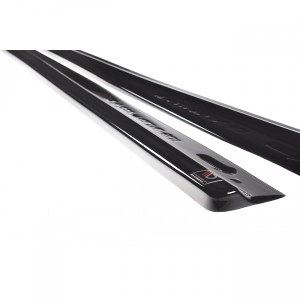 Seitenschweller Ansatz für Mercedes S-KLASSE AMG-LINE W222 schwarz Hochglanz