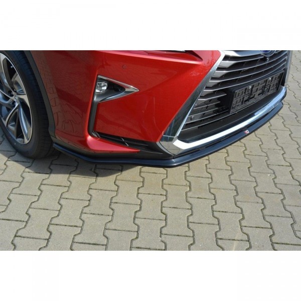Front Ansatz V.1 für Lexus RX Mk4 schwarz Hochglanz