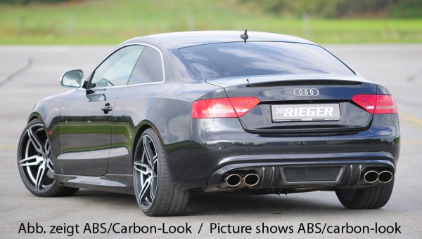 Rieger Heckeinsatz Audi A5 S5 (B8/B81) Coupé