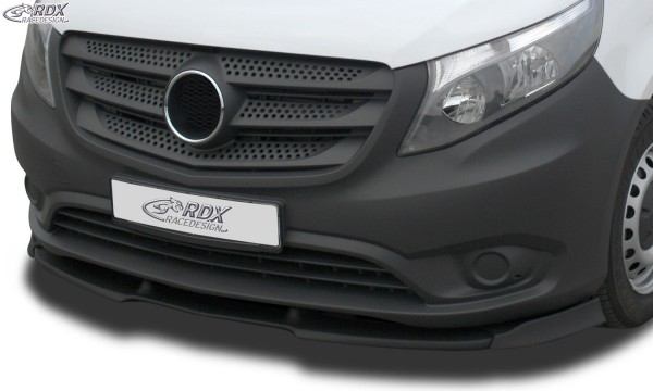 RDX Frontspoiler VARIO-X für MERCEDES Vito W447 2014+ Frontlippe Front Ansatz Vorne Spoilerlippe