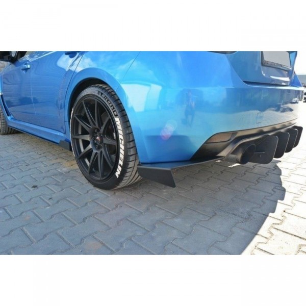 Heck Ansatz Flaps Diffusor für Subaru Impreza WRX STI 2009-2011