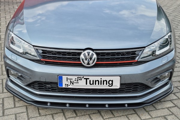 Cup Frontspoilerlippe aus ABS hochglanz schwarz VW Jetta 6, GLI ab Bj.: 2014- passend für Jetta GLI