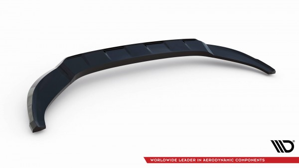 Front Ansatz für Audi A6 Allroad C8 schwarz Hochglanz