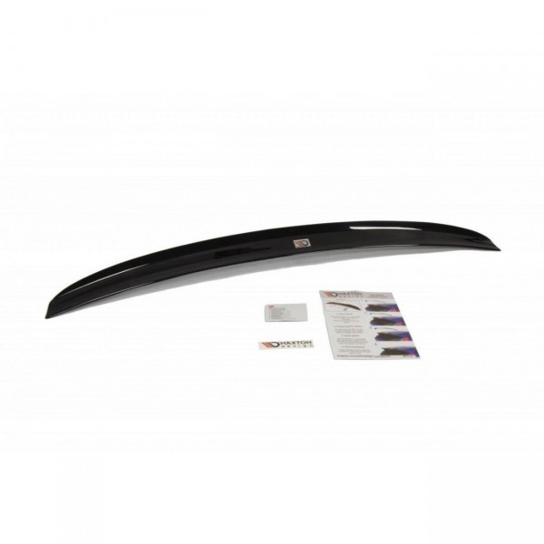 Spoiler CAP für Audi A6 S-line C6 Limousine schwarz Hochglanz