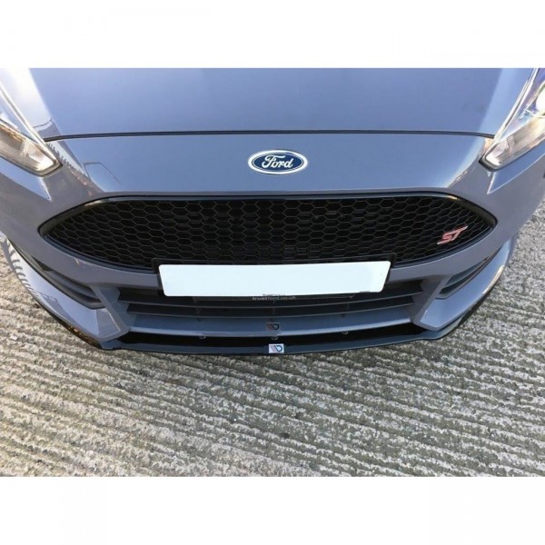 Front Ansatz für Ford Focus ST Mk3 FL (Cupra) schwarz Hochglanz