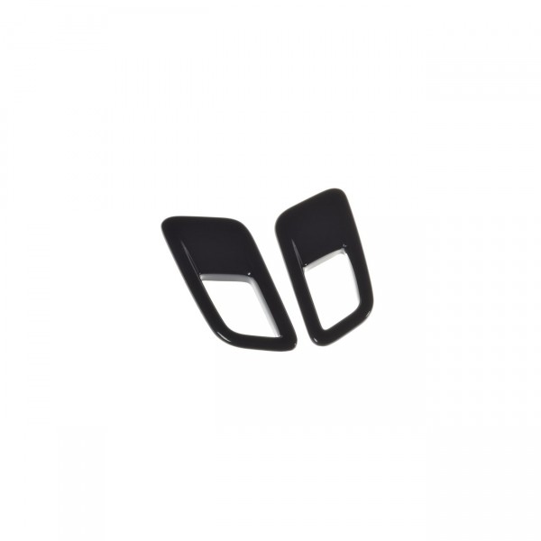 MOTORHAUBEN LUFTSCHLITZE FORD FOCUS MK4 schwarz Hochglanz