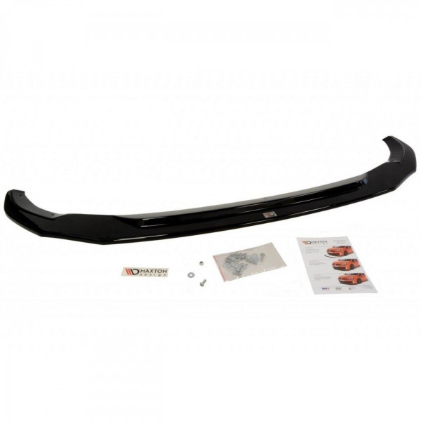 Front Ansatz V.2 für Volkswagen T6 schwarz Hochglanz