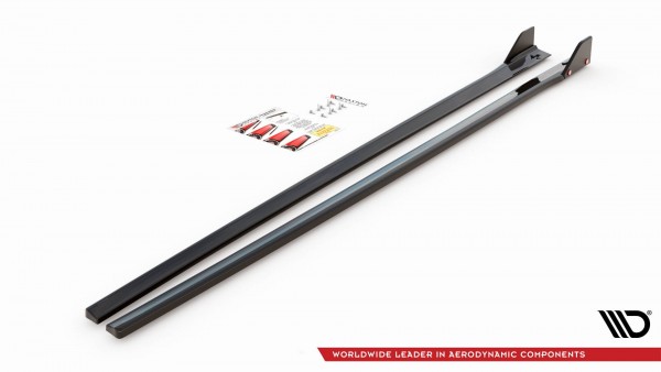 Seitenschweller Ansatz für V.5 + Flaps Hyundai I30 N Mk3 / Mk3 FL Hatchback/Fastback