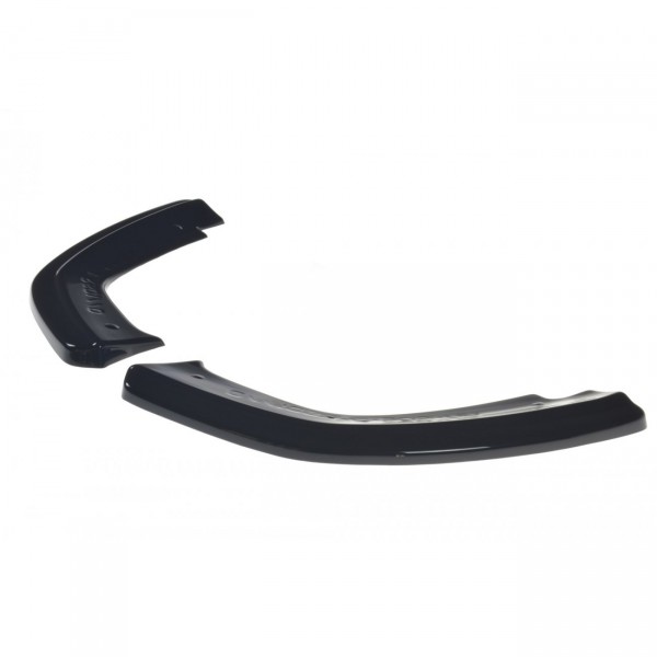 Heck Ansatz Flaps Diffusor für Audi SQ5/Q5 S-line MkII schwarz Hochglanz