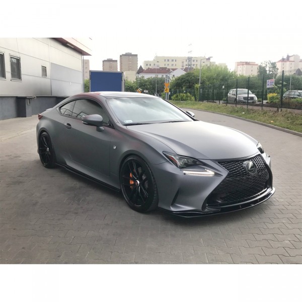 Front Ansatz V.1 für Lexus Rc schwarz Hochglanz