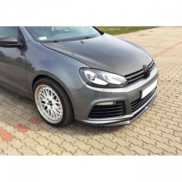 Front Ansatz für VW GOLF 6 schwarz Hochglanz