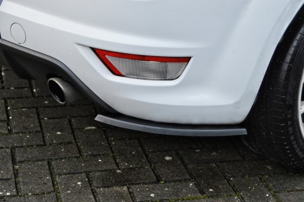 Heckansatz Seitenteile aus ABS hochglanz schwarz Ford Focus ST MK2, DA3, Facelift Bj.: 2007-2010 Für