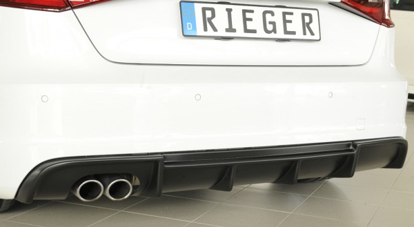 Rieger Heckeinsatz Audi A3 (8V) 5-tür. (Sportback 8VA)
