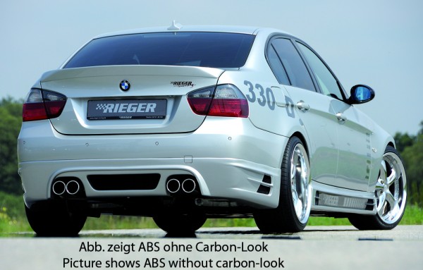 Rieger Heckschürzenansatz BMW 3er E91 Touring