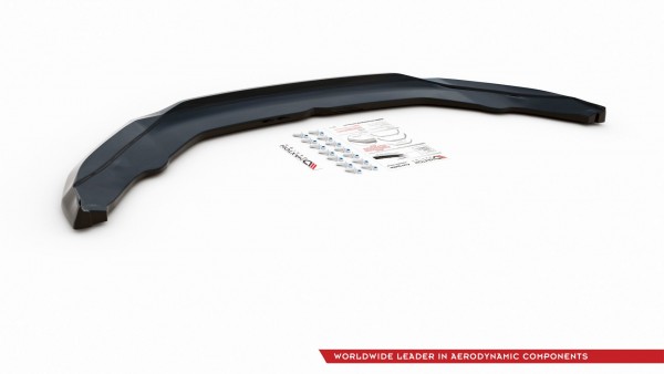 Front Ansatz für Skoda Kodiaq Mk1 Sportline/RS schwarz Hochglanz