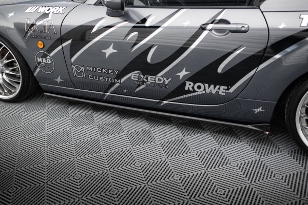 Seitenschweller Ansatz für Mazda MX5 NC (Mk3) schwarz Hochglanz