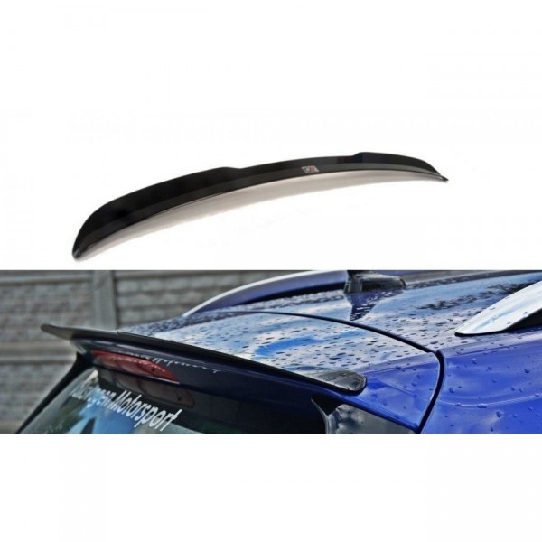 Spoiler CAP für VW Golf 7 / 7 Facelift R / R-Line Variant schwarz Hochglanz