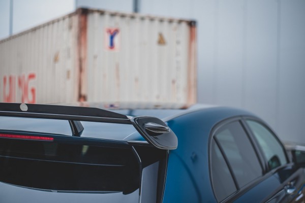 Spoiler Seitenerweiterungen Mercedes A35 AMG Hatchback W177 Carbon Look