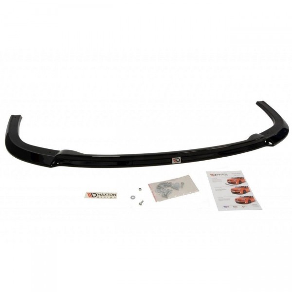 Front Ansatz für v.1 Subaru Impreza WRX STI 2009-2011 schwarz Hochglanz