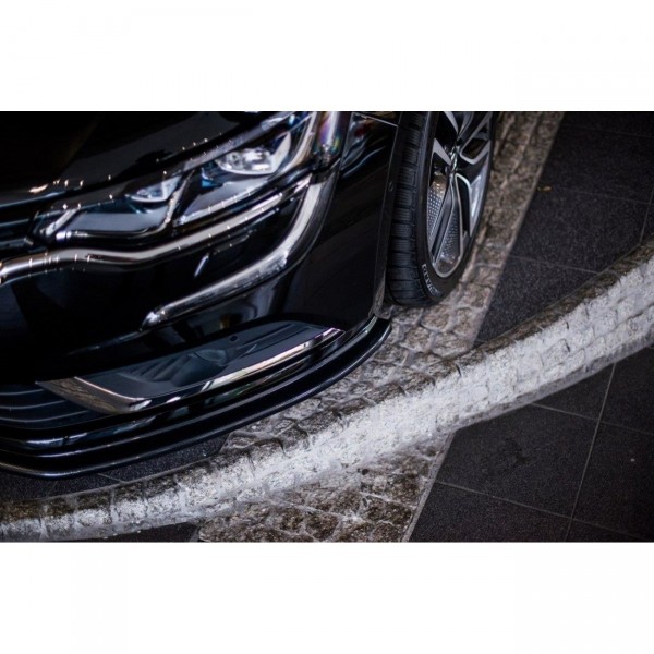 Front Ansatz für RENAULT TALISMAN V.1 schwarz Hochglanz