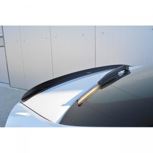 Spoiler CAP V.1 für Skoda Superb Mk3 / Mk3 FL Hatchback schwarz Hochglanz