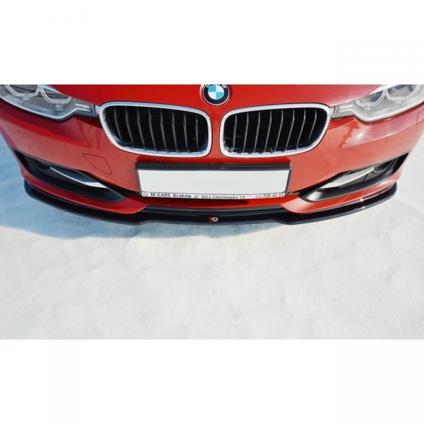 Front Ansatz V.1 für BMW 3er F30 schwarz Hochglanz