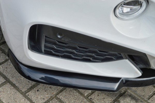 CUP Frontspoilerlippe aus ABS hochglanz schwarz BMW X6, F16 Bj.: 2014- Fahrzeuge mit M-Packet