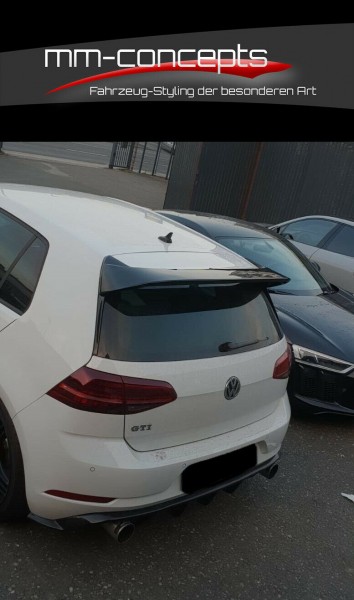 CUP Dachspoiler VW Golf 7 VII GTI R Spoiler Performance Clubsport Heckspoiler